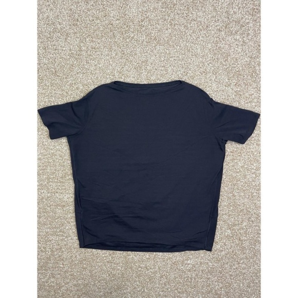 Lululemon Shirt Mens Large L Black Boxy Shortsleeve Active Breathable Stretch
